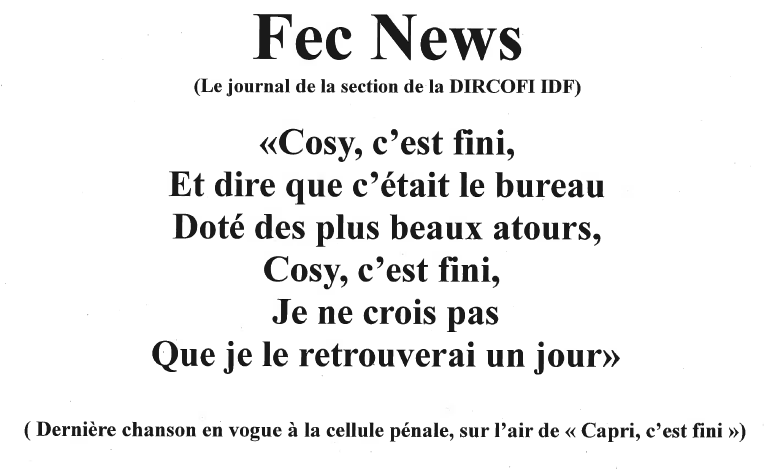Fec news Cosy