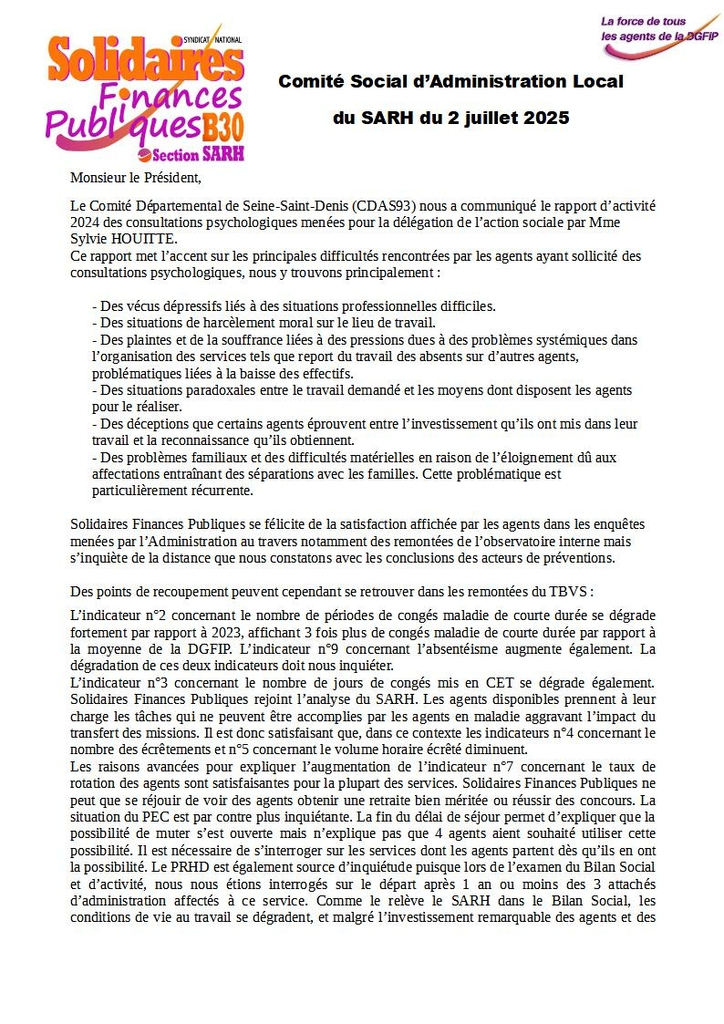 250702 Liminaire SARH CSAL CVT