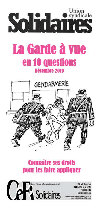 la garde à vue en 10 questions