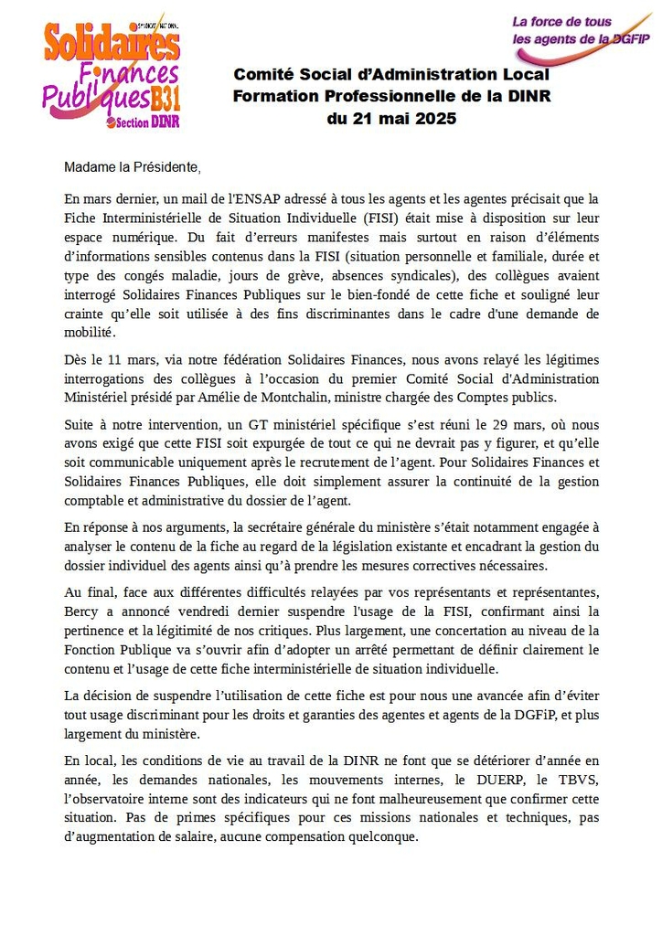 250521 Liminaire CSAL DINR For Pro