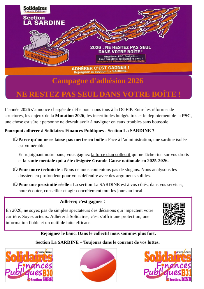 Campagne dadhésion