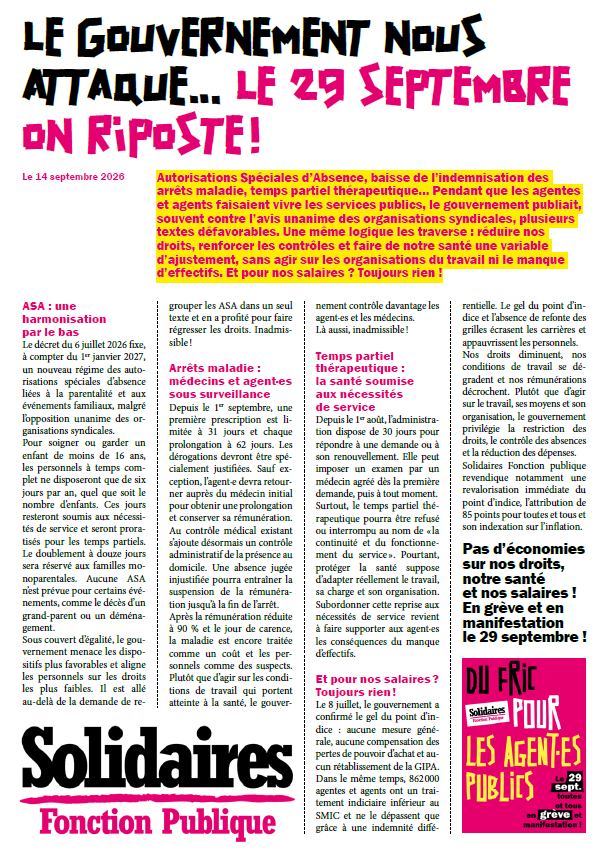tract 29 sept