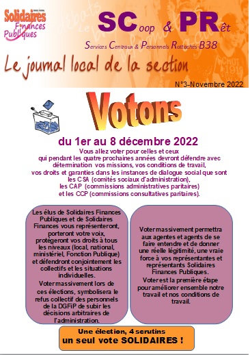 image journal avant élections nov 2022