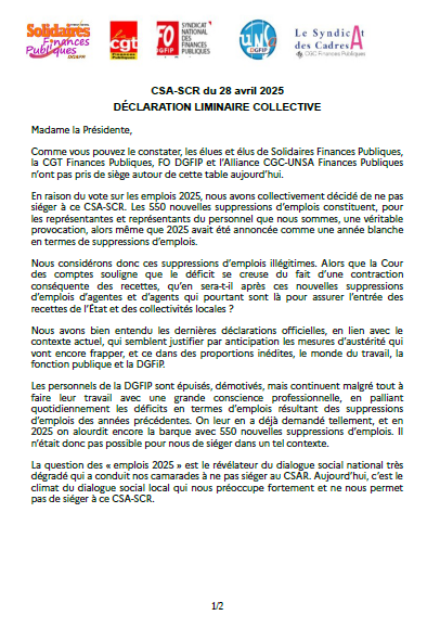 Liminaire OS CSASCR 28 04 2025