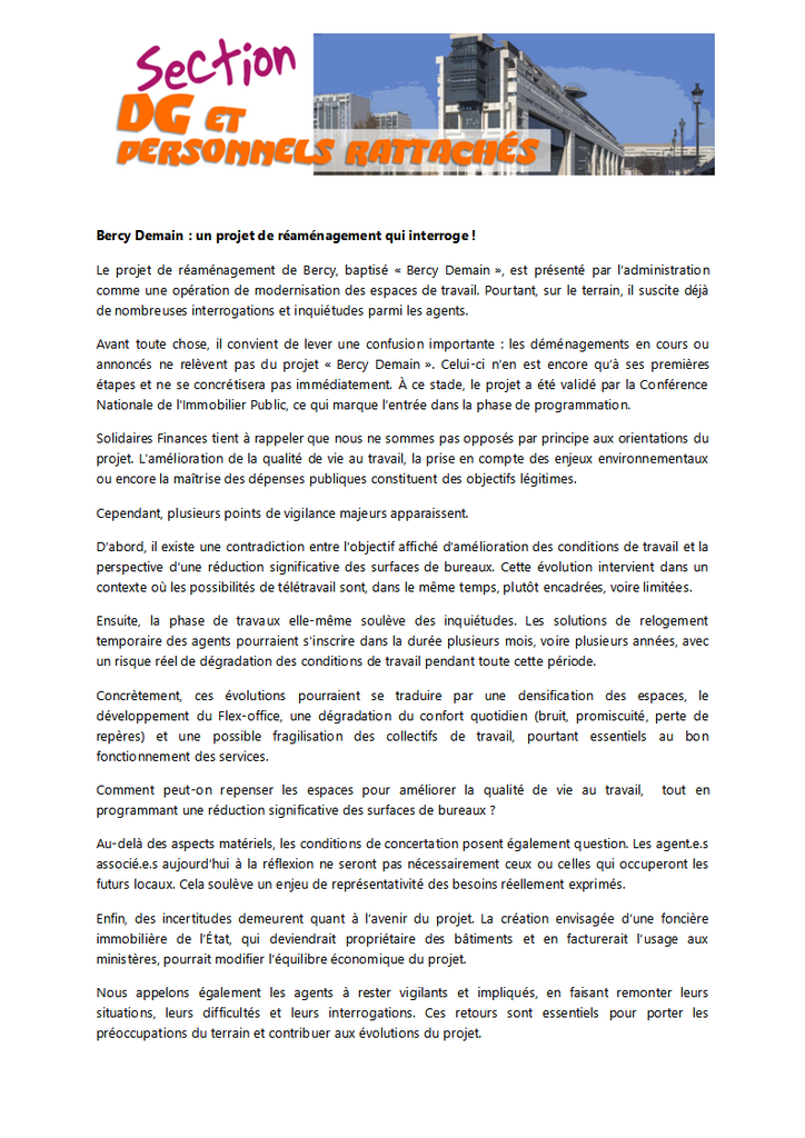 article Bercy demain