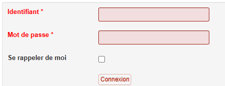 Connexion adhérent