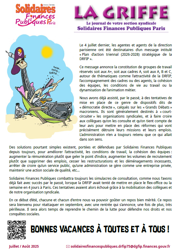 Griffe été 25