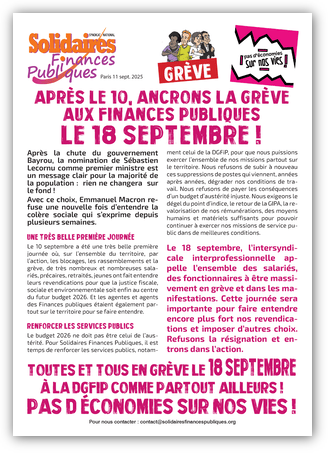 Tract 18 sept