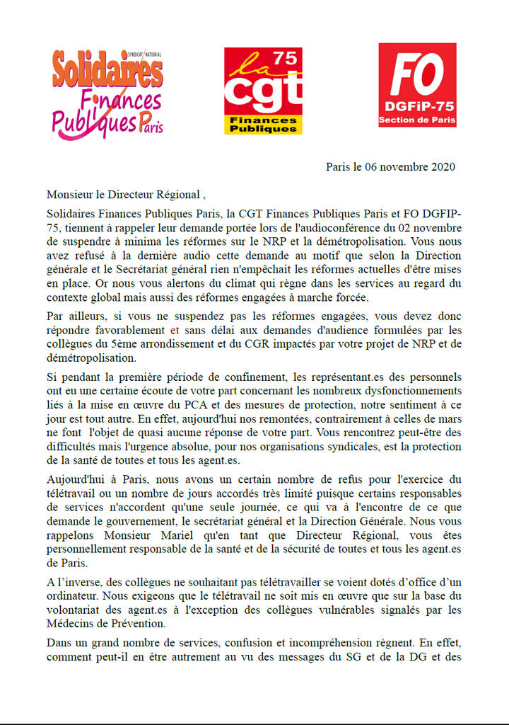 Liminaire audio 6 novembre