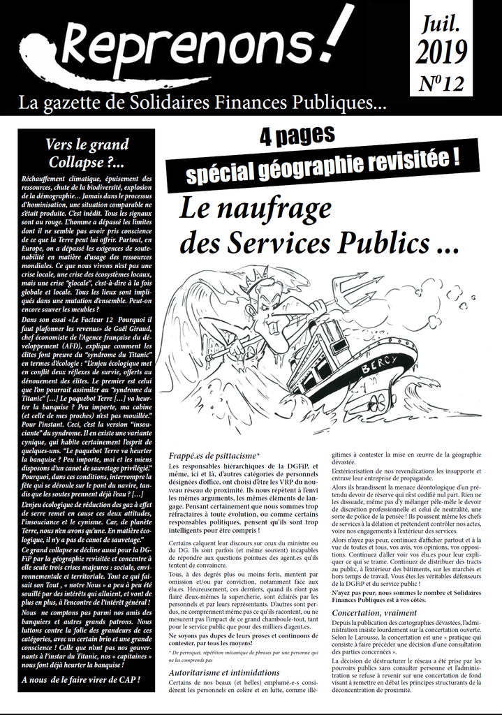 reprenons geo revisitee