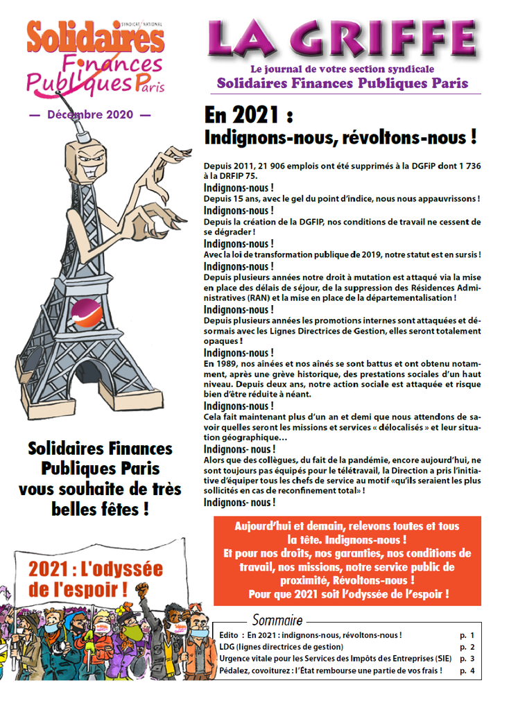 La Griffe decembre 2020