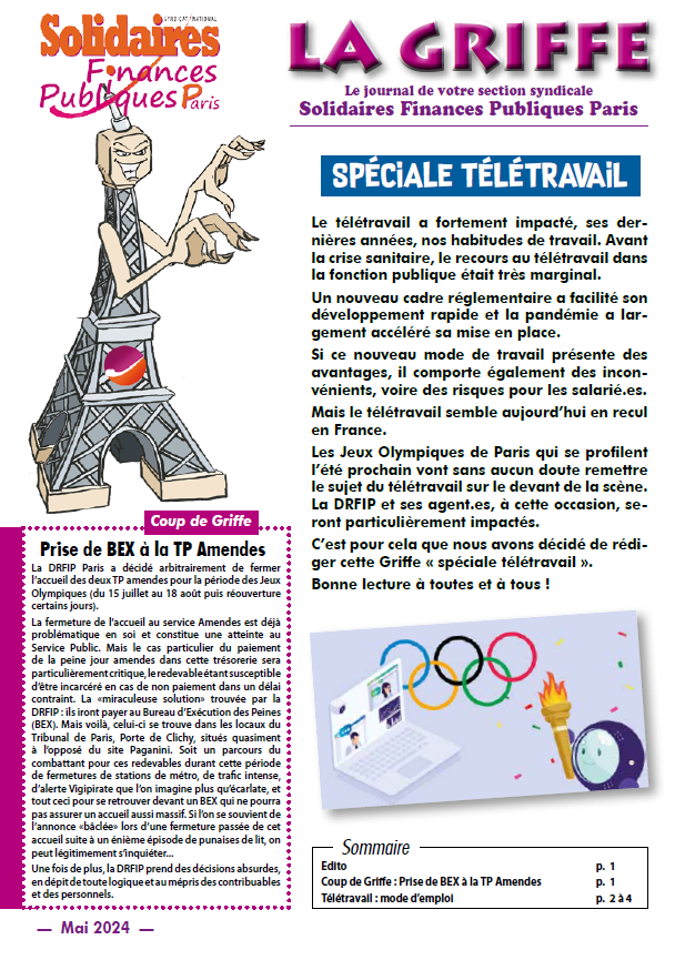 griffe télétravail