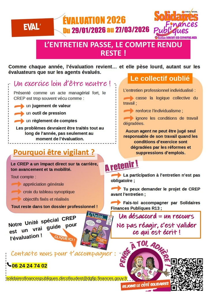 Tract spécial Eval