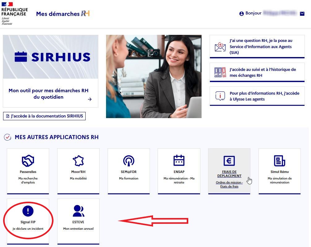 Accès SignalFIP déc 2024