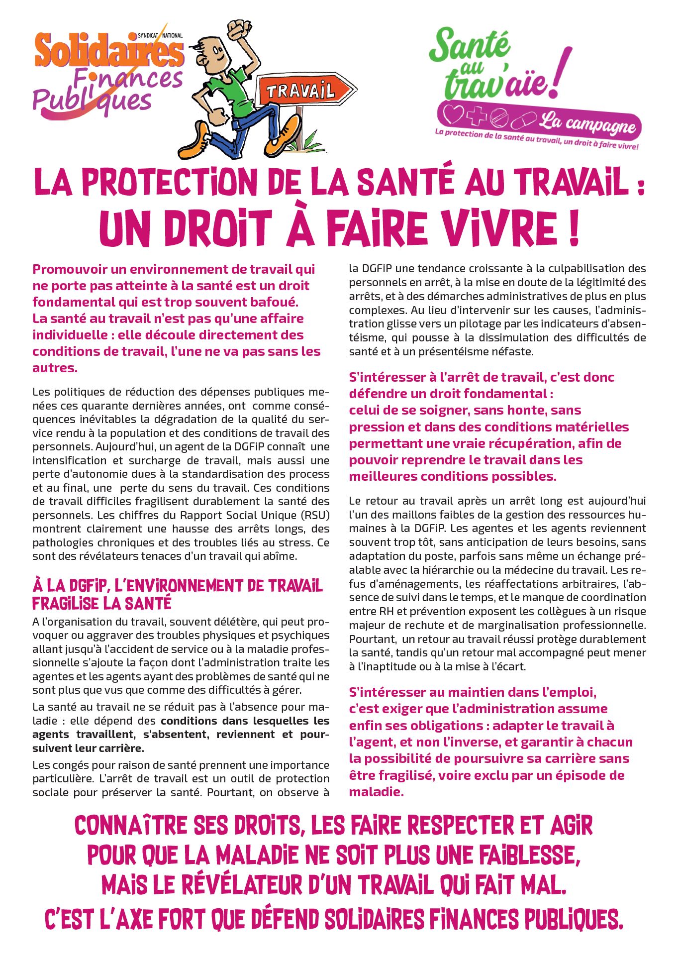 Campagne SFP santé 2026