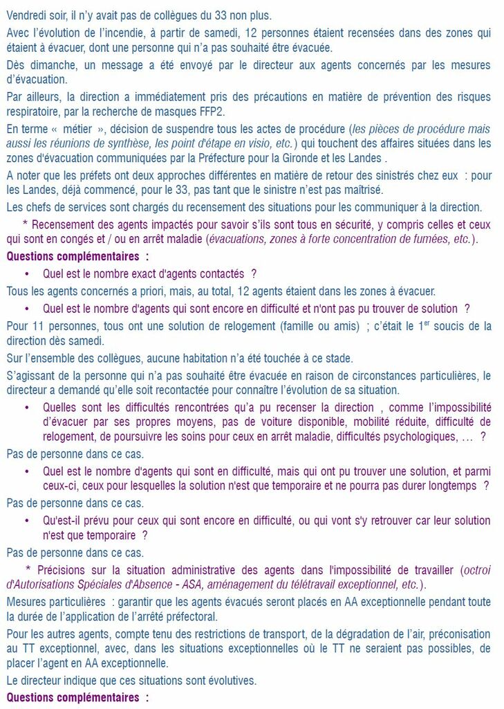 CR FS extraordinaire situation incendies 40 et 33 27072026 p2
