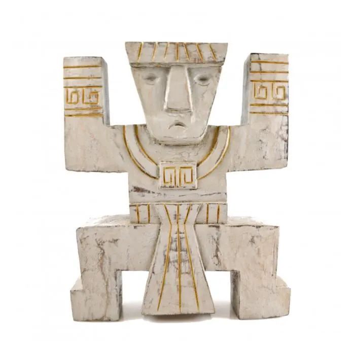 totem d immunite style inca azteque koh lanta 33cm