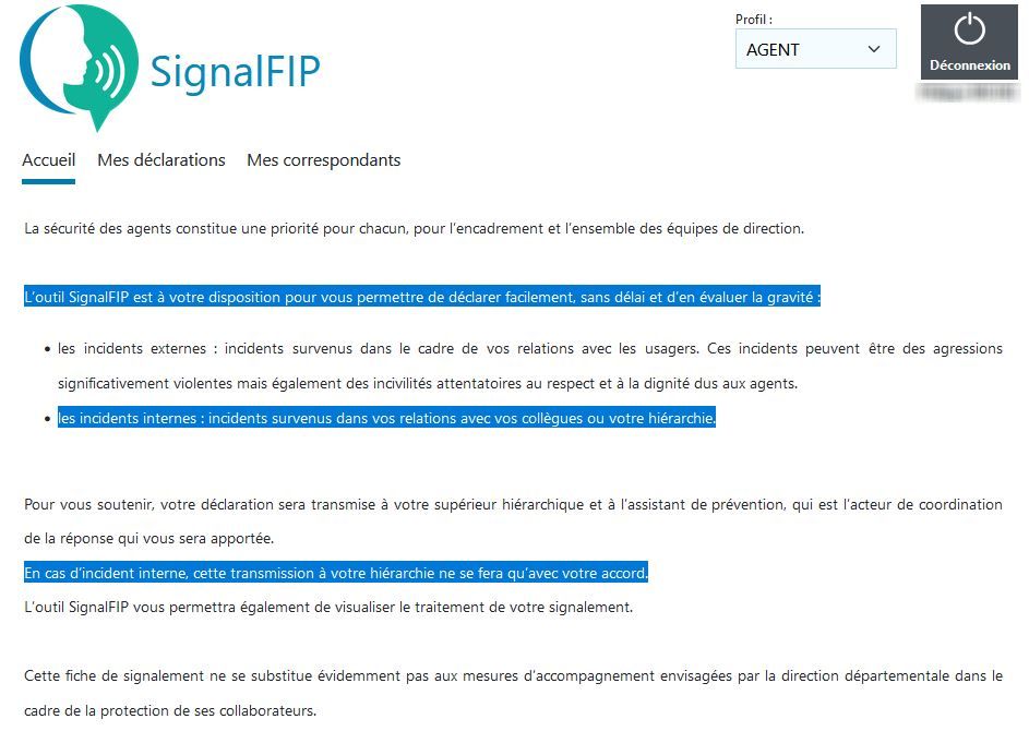 Message SignalFIP déc 2024