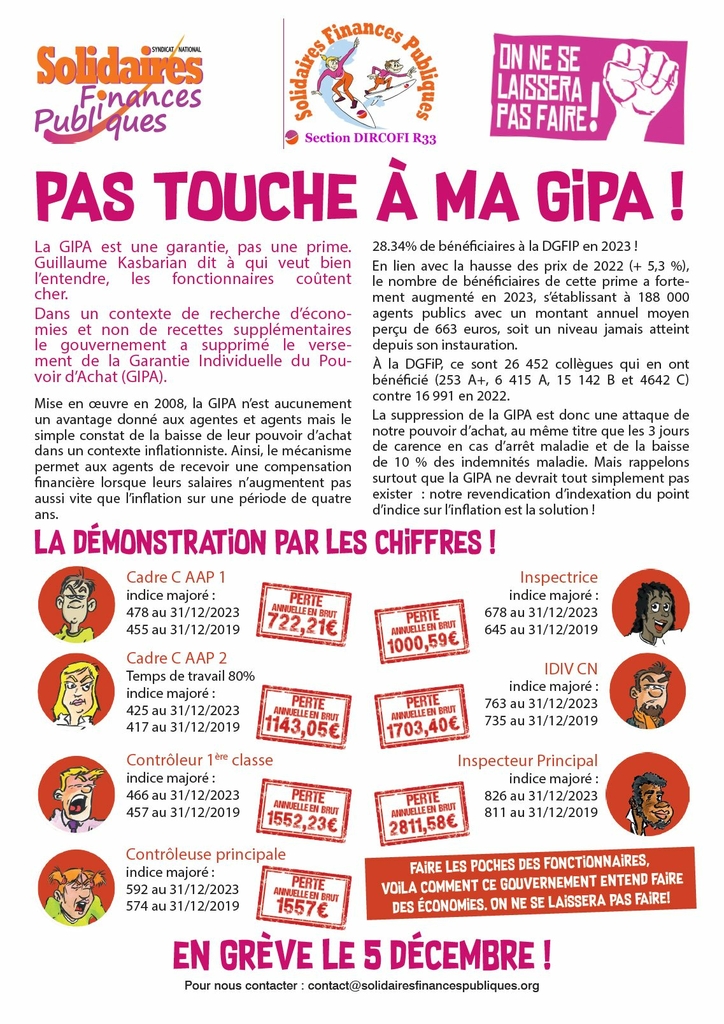 Pas touche à ma GIPA